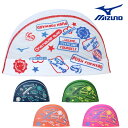 【店内商品3点以上でさらに3%OFFクーポン配布中】ミズノ MIZUNO 水泳 メッシュキャップ スイムキャップ 水泳小物 ポジティブ 2025年春夏モデル N2JWC016