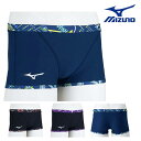 【店内商品3点以上でさらに3%OFFクーポン配布中】ミズノ MIZUNO 競泳水着 練習用水着 メンズ エクサースーツ ショートスパッツ EXER SUITS U-Fit 競泳練習水着 2025年春夏モデル N2MBC587