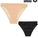 アリーナ ARENA 水泳 レディース インナーショーツ ノーマルタイプ ベージュ ブラック 水着用インナー 競泳 スイミング 2025年春夏モデル AS5SA...