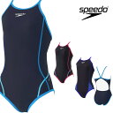 【店内商品3点以上でさらに3%OFFクーポン配布中】スピード SPEEDO 競泳水着 ジュニア女子 練習用 プッシュアップターンズスーツ ENDURANCE E...