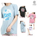 クラップ CLAP ハイビスカスクラップ ティー レディース Tシャツ 半袖 スポーツアパレル トレーニング フィットネス 女性 CTS25047