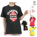 クラップ CLAP クラップサーフ ティー レディース Tシャツ 半袖 スポーツアパレル トレーニング フィットネス 女性 CTS25051