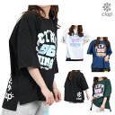 クラップ CLAP クラップアニマル ビッグティー レディース Tシャツ 半袖 スポーツアパレル トレーニング フィットネス 女性 CTS25052