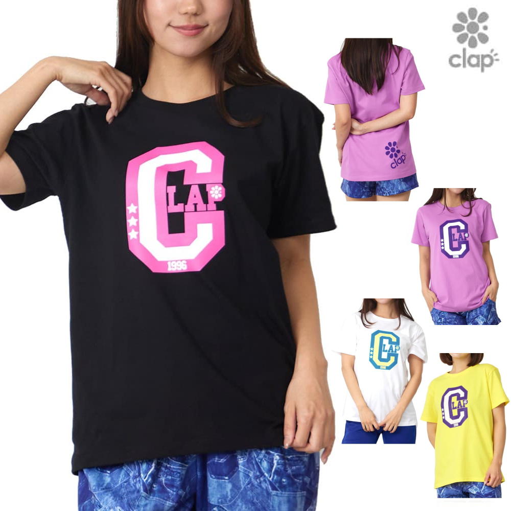 クラップ CLAP シークラップ ティー レディース Tシャツ 半袖 スポーツアパレル トレーニング フィットネス 女性 CTS25092(4.0)