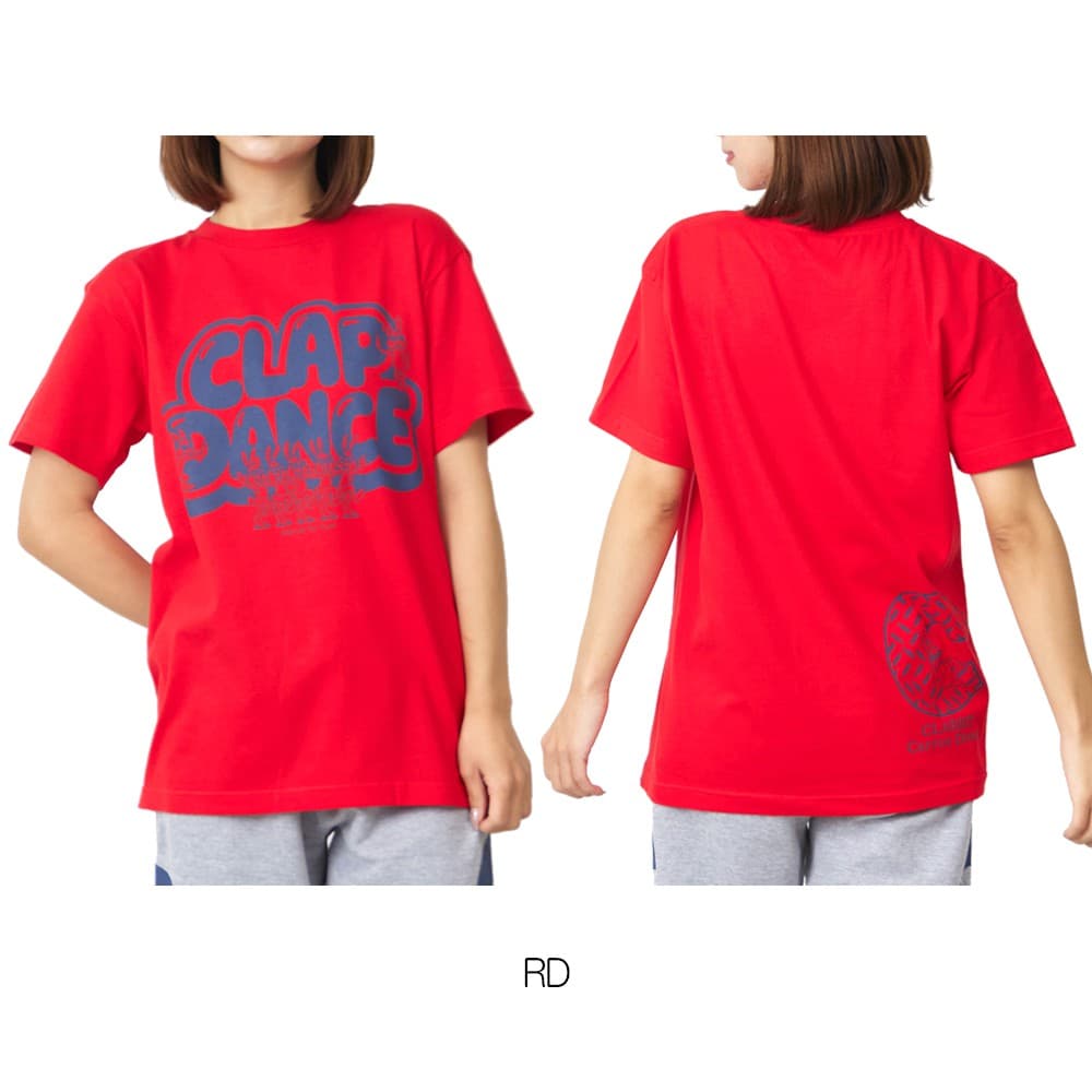 【店内商品3点以上でさらに3％OFFクーポン配布中】クラップ CLAP CLABBIT クラビット ティー レディース Tシャツ 半袖 スポーツアパレル トレーニング フィットネス 女性 CTS25096