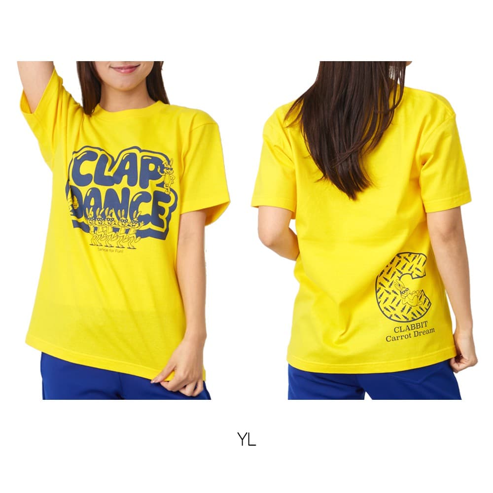 【店内商品3点以上でさらに3％OFFクーポン配布中】クラップ CLAP CLABBIT クラビット ティー レディース Tシャツ 半袖 スポーツアパレル トレーニング フィットネス 女性 CTS25096