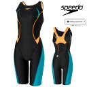 【店内商品3点以上でさらに3%OFFクーポン配布中】スピード SPEEDO 競泳水着 レディース WA承認モデル セミオープンバックニースキン オールインワン FLEX Σχ SCW12302F fina マーク あり