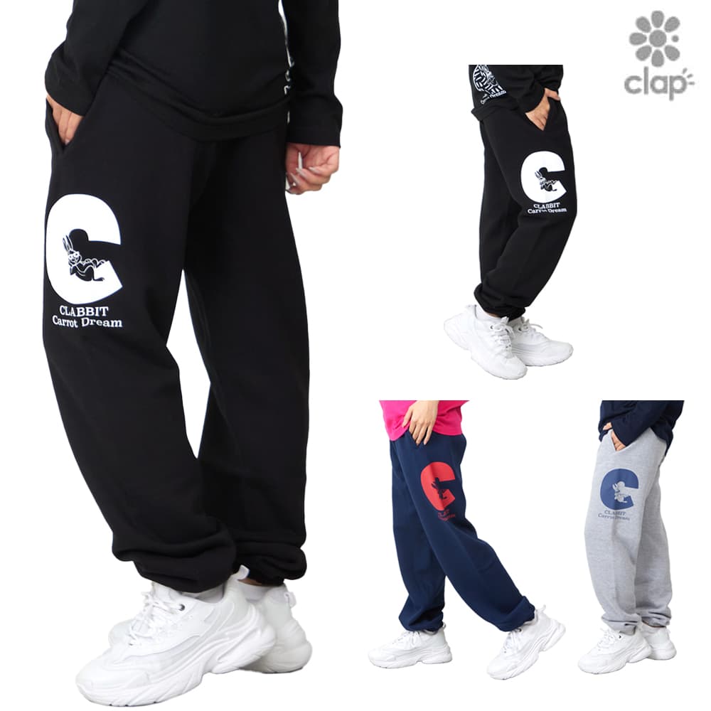 【店内商品3点以上でさらに3％OFFクーポン配布中】クラップ CLAP CLABBIT クラビット スウェットパンツ レディース ロングパンツ スポーツアパレル トレーニング フィットネス 女性 SP25010