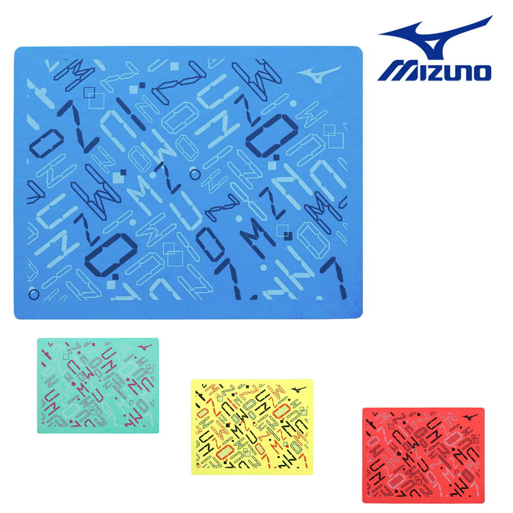 【店内商品3点以上でさらに3％OFFクーポン配布中】ミズノ MIZUNO 水泳 限定モデル 吸水タオル スイムタオル セームタオル デジタル英字 2025年秋冬モデル N2JYC505