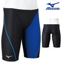 【店内商品3点以上でさらに3%OFFクーポン配布中】ミズノ MIZUNO 競泳水着 練習用水着 メンズ ハーフスパッツ EXER SUITS U-Fit 競泳練...