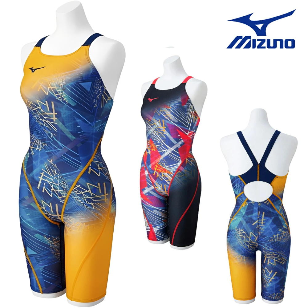 ミズノ MIZUNO 競泳水着 練習用水着 レディース エクサースーツ ハーフスーツ オールインワン U-Fit 競..