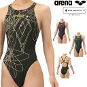 【店内商品3点以上でさらに3%OFFクーポン配布中】アリーナ ARENA 競泳水着 レディース WA承認モデル レーシングワンピース オープンバック AQUA ...