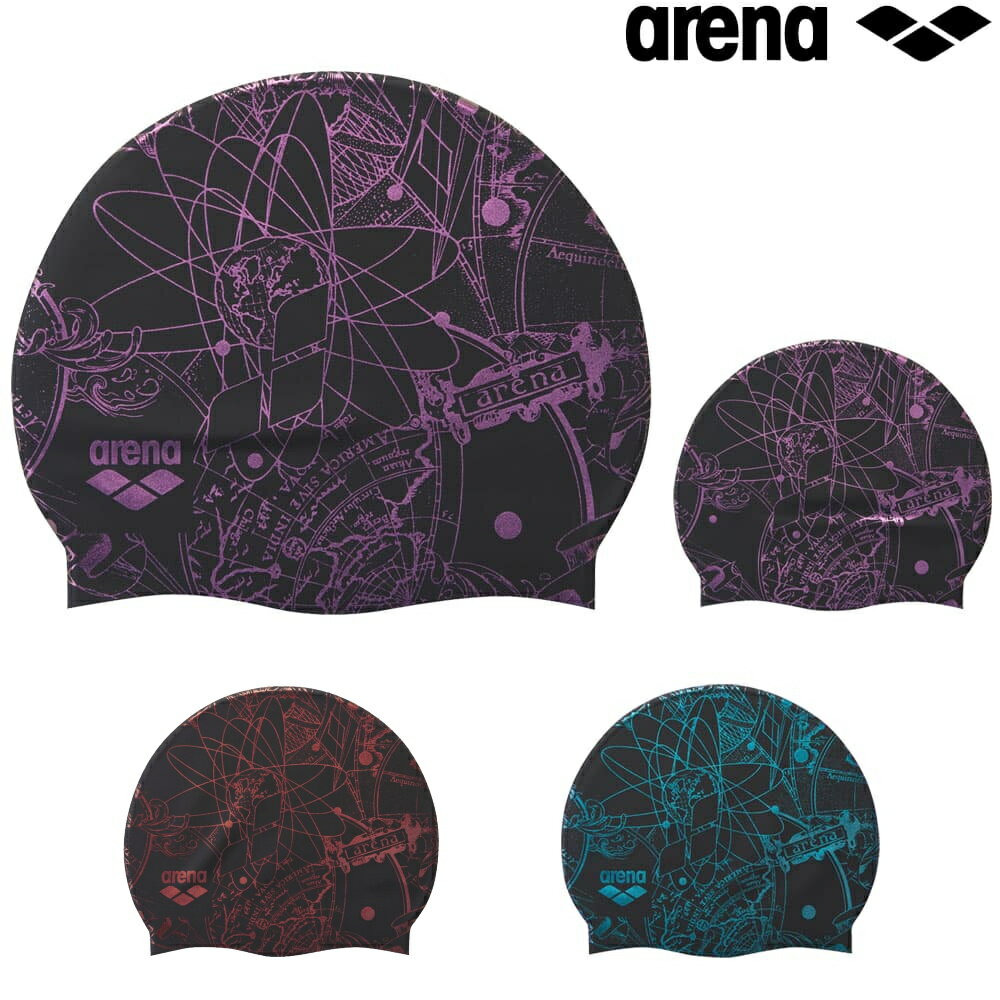 【店内商品3点以上でさらに3%OFFクーポン配布中】アリーナ ARENA 水泳 シリコーンキャップ シリコンキャップ スイムキャップ 水泳小物 2025年秋冬モデル Birth of Water AS5FSC20U