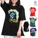 【店内商品3点以上でさらに3%OFFクーポン配布中】クラップ CLAP アロハクラップ ティー レディース Tシャツ 半袖 スポーツアパレル トレーニング フィ...
