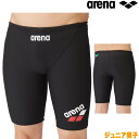 【店内商品3点以上でさらに3%OFFクーポン配布中】アリーナ ARENA 競泳水着 ジュニア男子 練習用 トレーニングスパッツ ハーフレッグ タフスキンT2E 競泳練習水着 2024年春夏モデル SAR-4105J