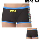 アリーナ ARENA 競泳水着 練習用水着 メンズ トレーニングスパッツ ショートレッグ タフスキンT2E 競泳練習水着 SAR-4107