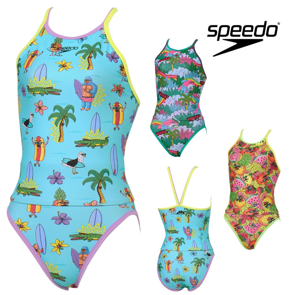 【店内商品3点以上でさらに3％OFFクーポン配布中】スピード SPEEDO 競泳水着 練習用水着 レディース モルガターンズスーツー セパレート ENDURANCE ECO 競泳練習水着 2025年秋冬モデル STW22551MU