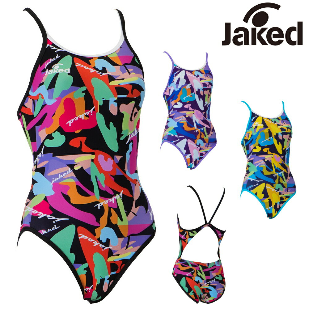Jaked ジャケッド 競泳水着 練習用水着 レディース J-FORTEX ジェイ・フォルテックス ハイパーバックスーツ 競泳練習水着 2026年春夏モデル 8...