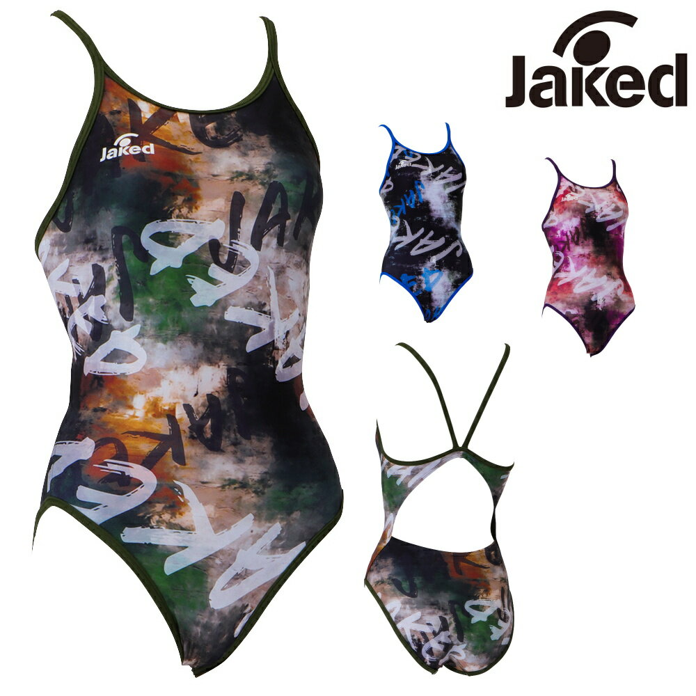 Jaked ジャケッド 競泳水着 練習用水着 レディース J-FORTEX ジェイ・フォルテックス ハイパーバックスーツ 競泳練習水着 2026年春夏モデル 8...
