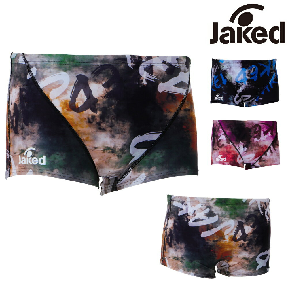 Jaked ジャケッド 競泳水着 練習用水着 メンズ J-FORTEX ジェイ・フォルテックス ショートスパッツ 競泳練習水着 2026年春夏モデル 830402F