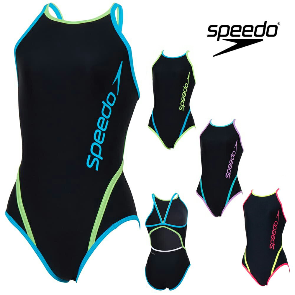 【店内商品3点以上でさらに3％OFFクーポン配布中】スピード SPEEDO 競泳水着 練習用水着 レディース エフシーターンズスーツ ENDURANCE ECO 競泳練習水着 STW02550