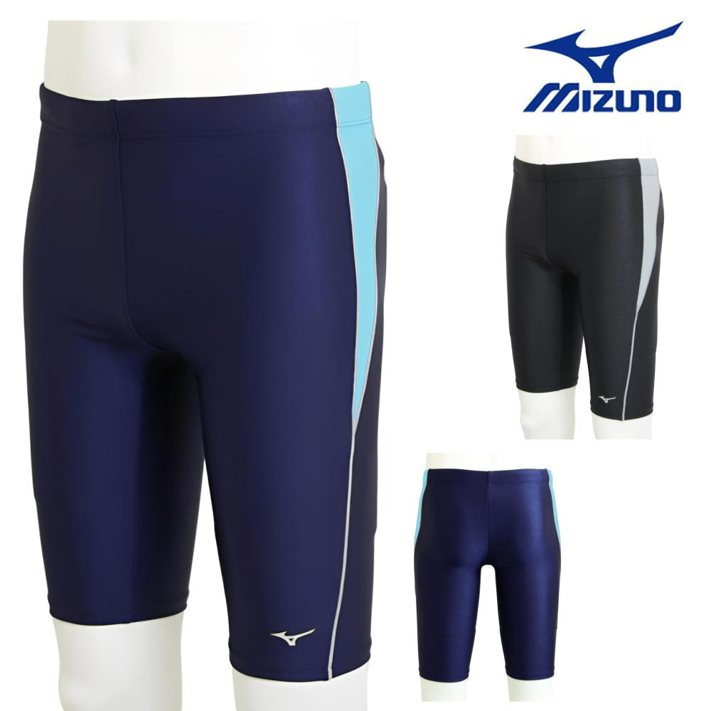 Rakuten - ミズノ MIZUNO 別注オリジナル フィットネス水着 メンズ ハーフスパッツ N2JBDW02