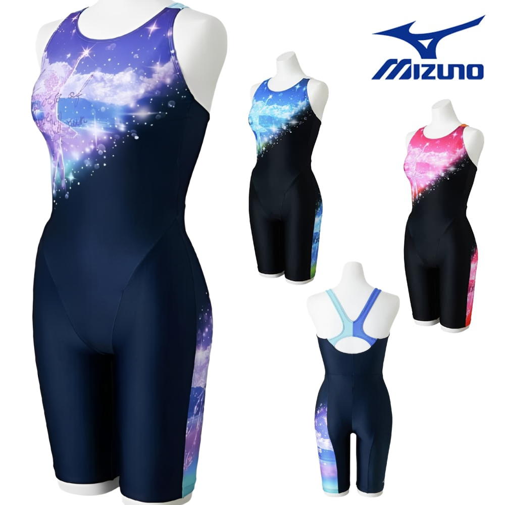 Rakuten - ミズノ MIZUNO フィットネス水着 レディース Stroke ONEオールインワン パッド付き 2026年春夏モデル N2JGD804