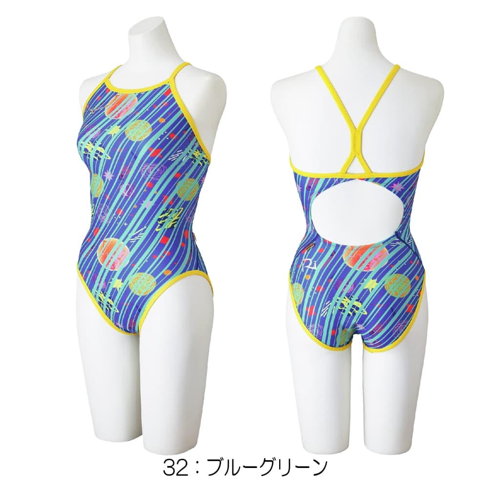 楽天市場】競泳水着 レディース ミズノ（カラーグリーン）（水泳
