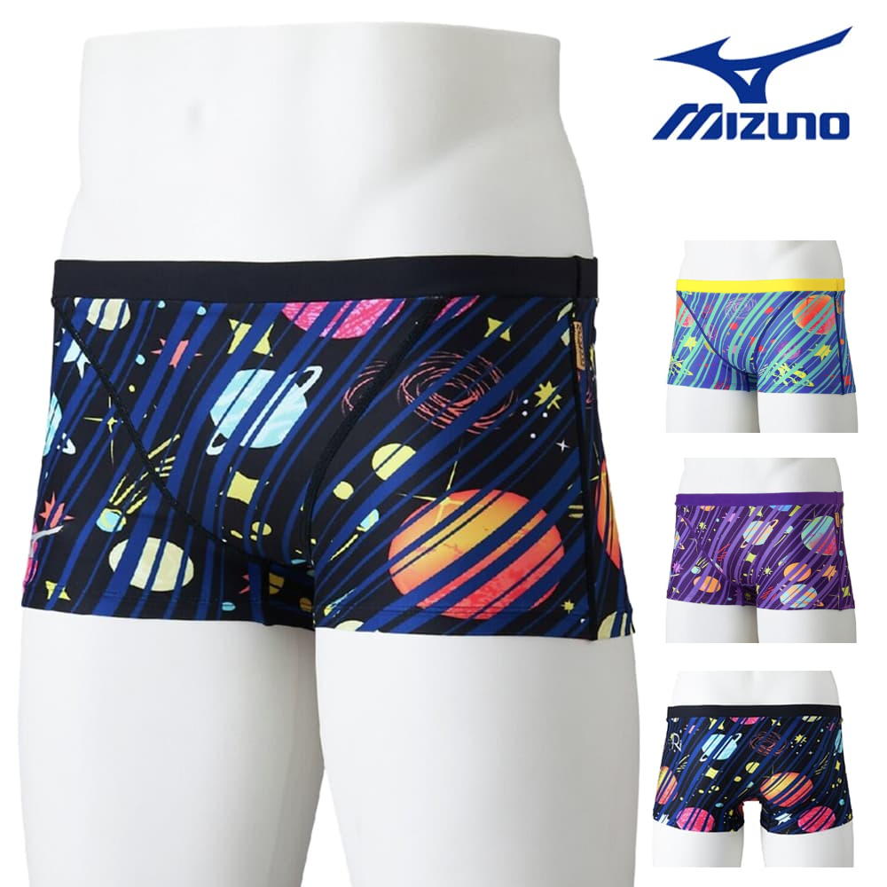 Rakuten - ミズノ MIZUNO 競泳水着 練習用水着 メンズ エクサースーツ ショートスパッツ EXER SUITS U-Fit 競泳練習水着 Ri collection 池江璃花子 2026年春夏モデル N2MBD066