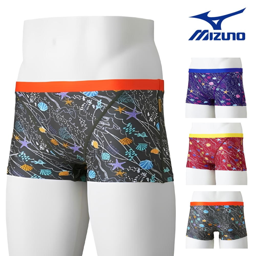 ミズノ MIZUNO 競泳水着 練習用水着 メンズ エクサースーツ ショートスパッツ EXER SUITS U-Fit 競泳練習水着 Ri Collection 池江璃花子 2026年春夏モデル N2MBD567