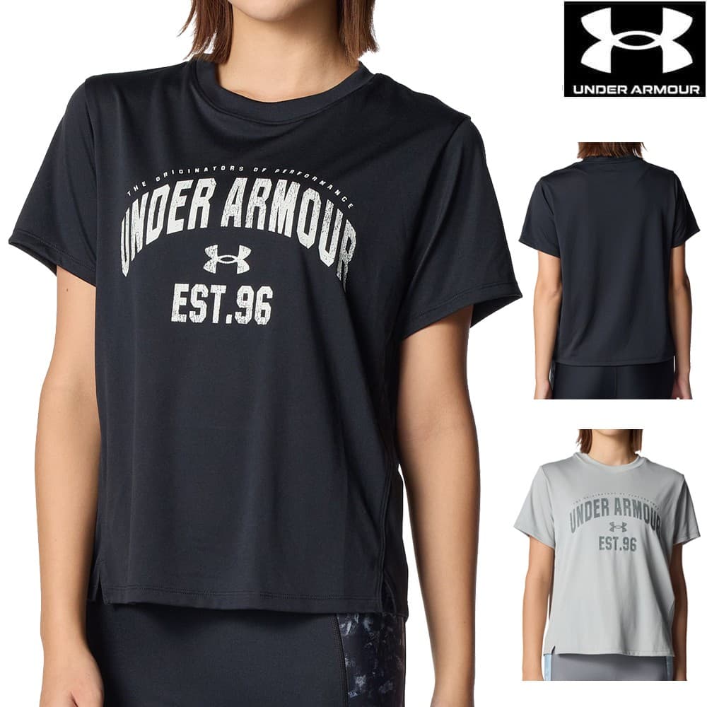 Rakuten - 【店内商品3点以上でさらに3％OFFクーポン配布中】アンダーアーマー UNDER ARMOUR UAテック グラフィック Tシャツ レディース U6012610
