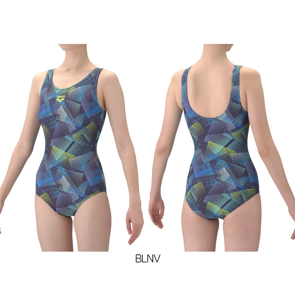 【店内商品3点以上でさらに3％OFFクーポン配布中】アリーナ ARENA フィットネス水着 レディース フルダル2WAY フィットネスワンピース Uバック 差し込みパッド パッド付き 2026年春夏モデル AS6SWF20L