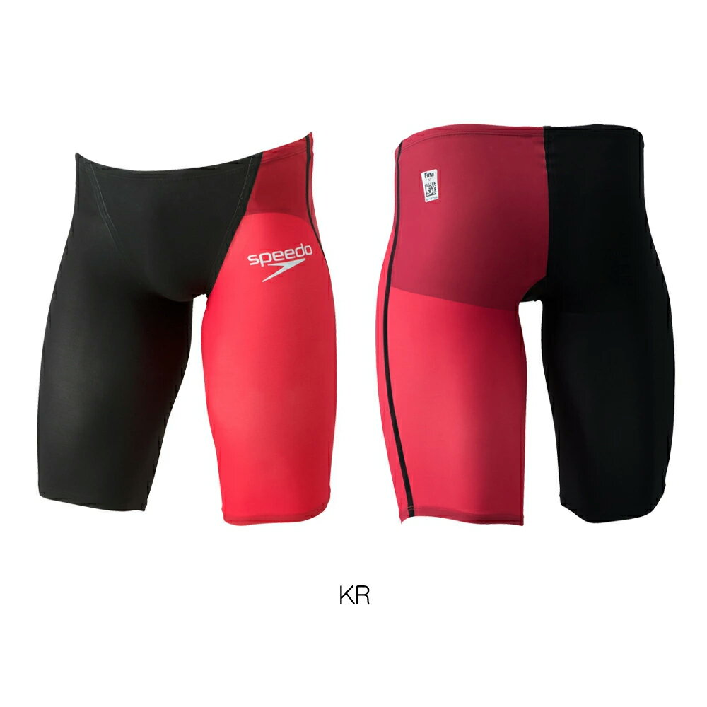 楽天市場】speedo 競泳水着（カラーレッド）（競技水着｜水泳