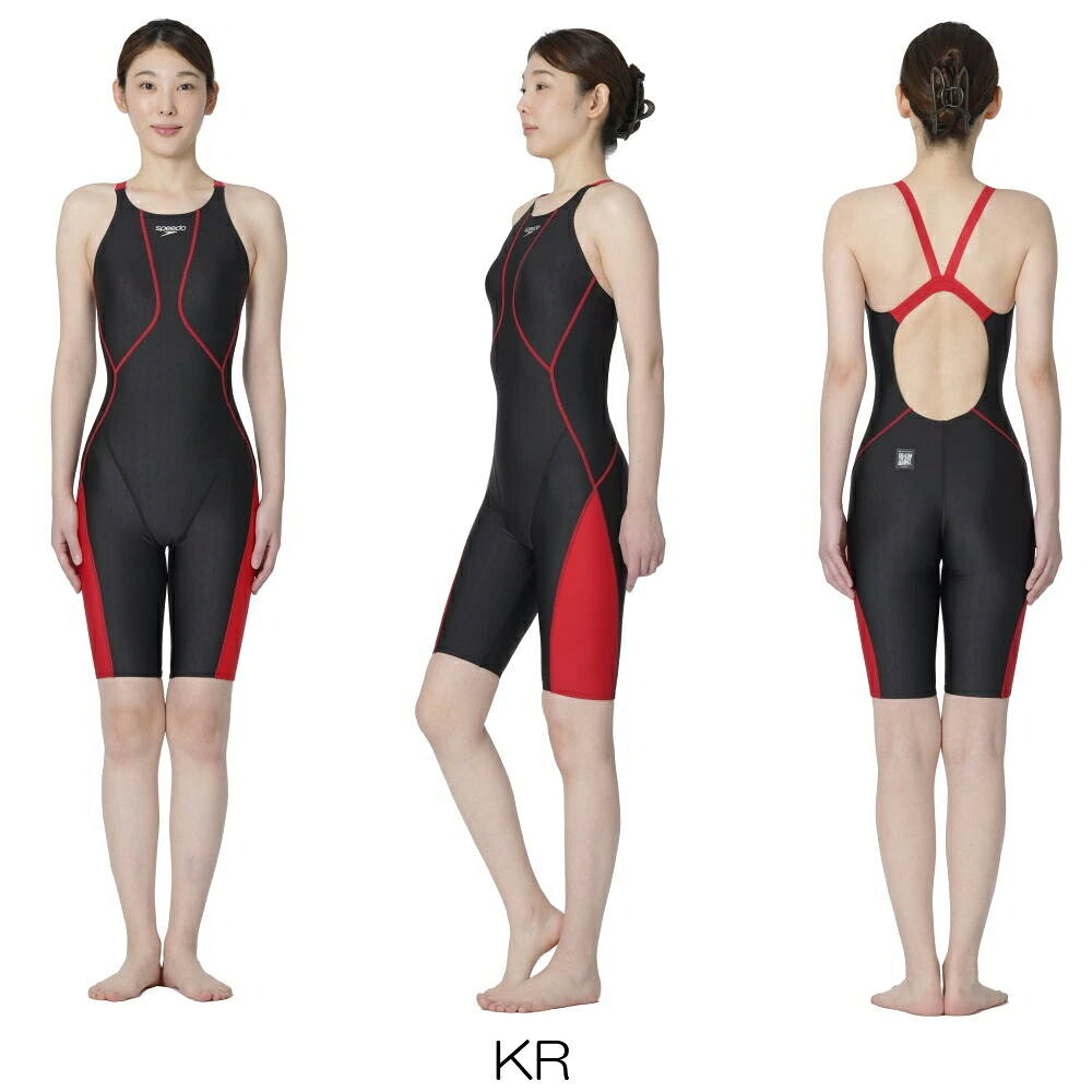楽天市場】speedo 競泳水着（カラーレッド）（競技水着｜水泳