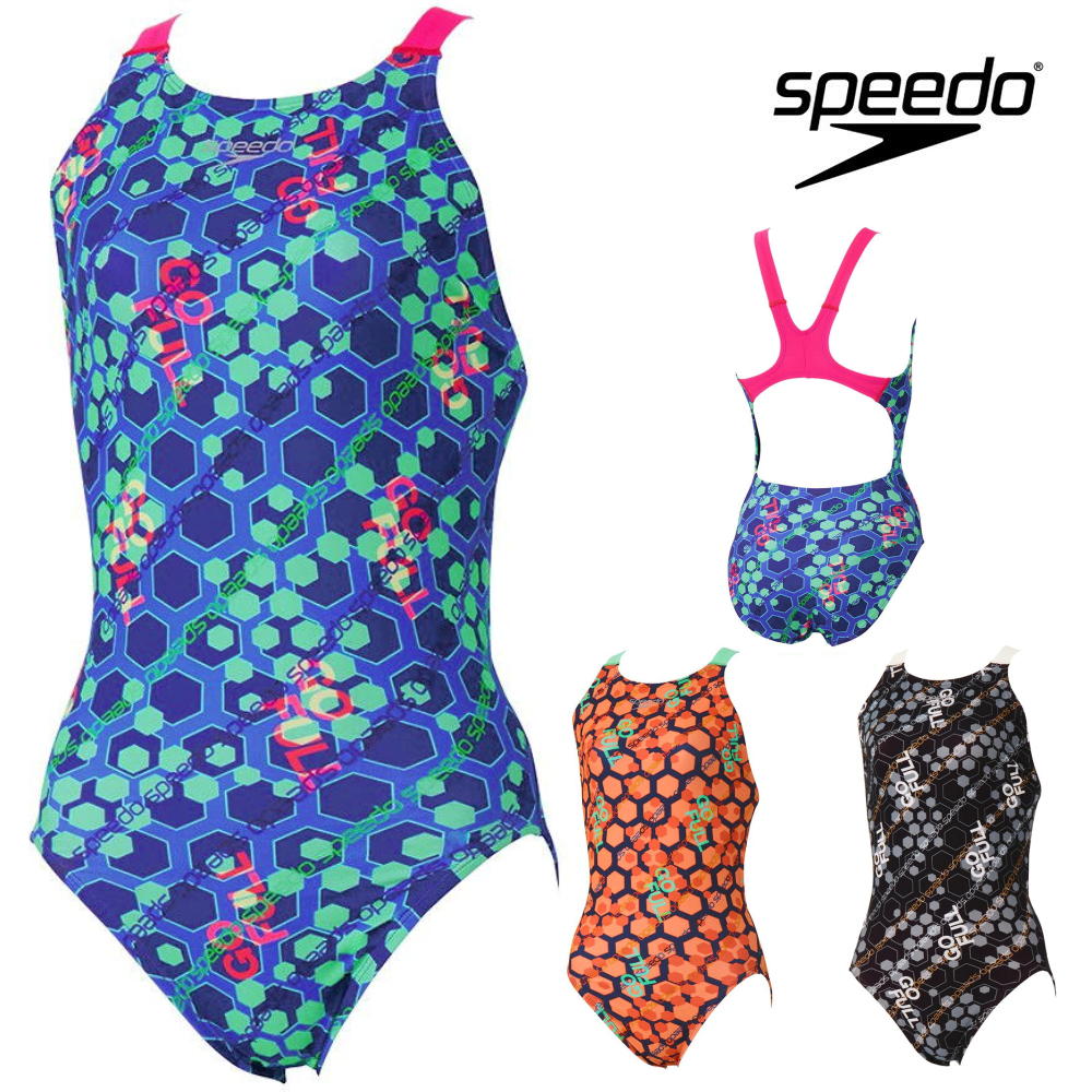 【店内商品3点以上でさらに3％OFFクーポン配布中】スピード SPEEDO 競泳水着 練習用水着 レディース ヘキサゴナルタ…