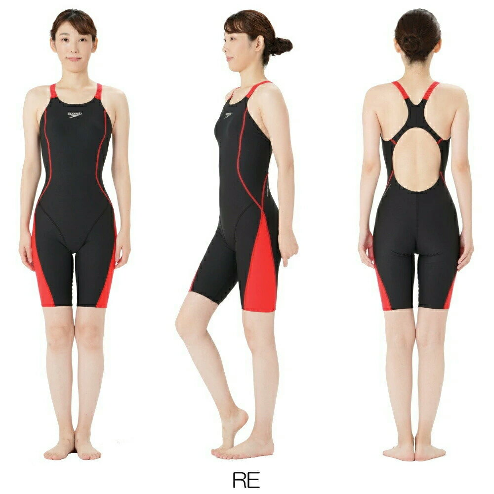 楽天市場】speedo 競泳水着（カラーレッド）（競技水着｜水泳