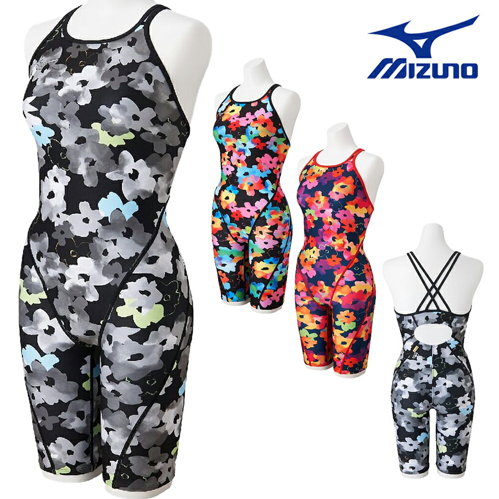 ミズノ MIZUNO 競泳水着 練習用水着 レディース エクサースーツ ハーフスーツ EXER SUITS U-Fit 競泳練習水着 AYA COLLECTION 寺川綾 2026年秋冬モデル N2MGD774