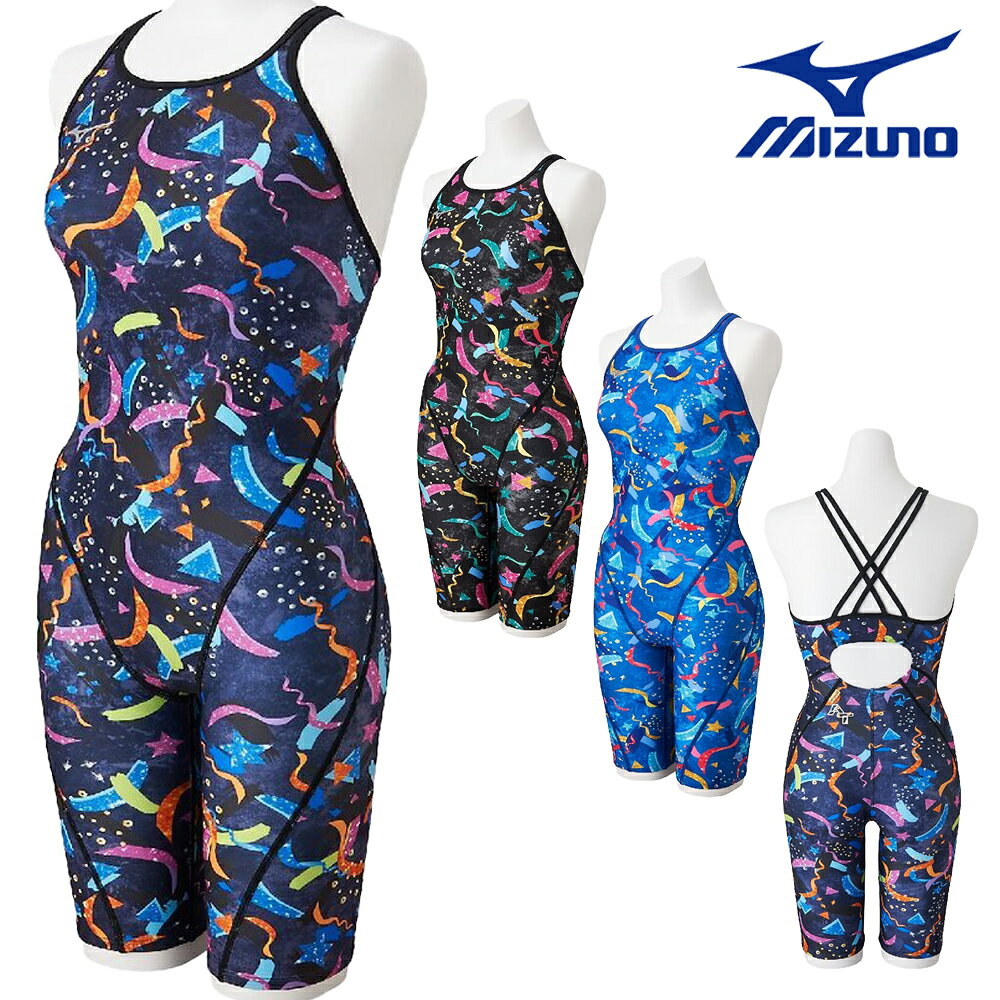 ミズノ MIZUNO 競泳水着 練習用水着 レディース エクサースーツ ハーフスーツ EXER SUITS U-Fit 競泳練習水着 AYA COLLECTION 寺川綾 2026年秋冬モデル N2MGD775