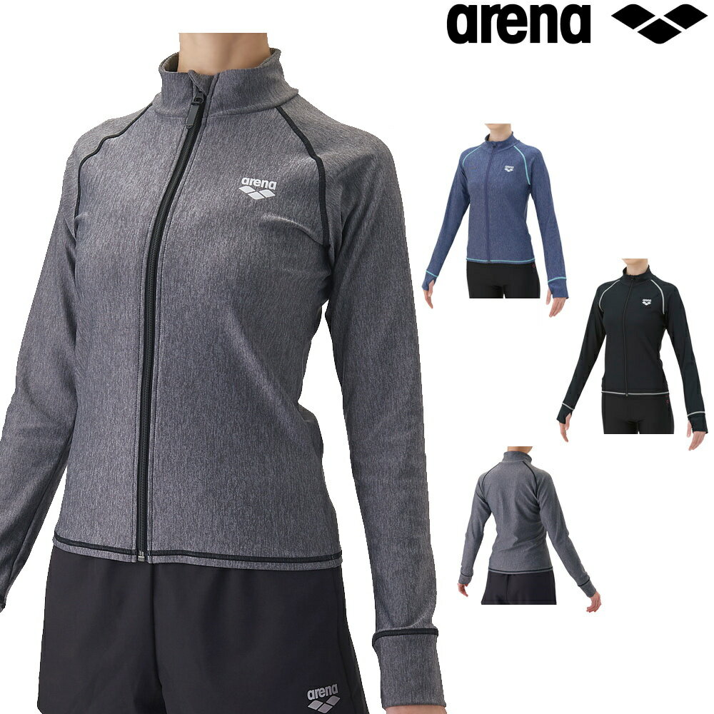 Rakuten - アリーナ ARENA フィットネス水着 レディース フィットネスラッシュガード モク2Way UPF50+ 2026年秋冬先行モデル AS5FWF96L