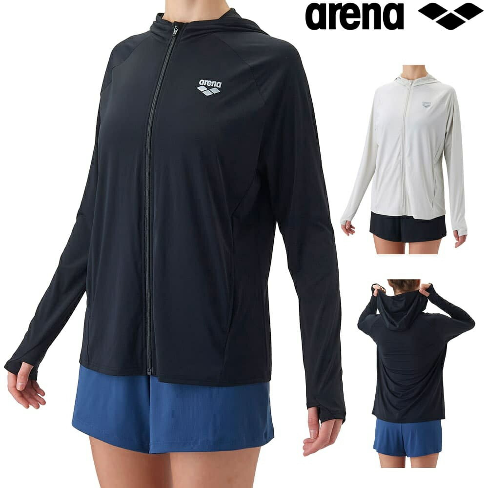 乐天商城 - アリーナ ARENA フィットネス水着 レディース フィットネスラッシュガード クールニット UPF50+ 接触冷感 2026年秋冬先行モデル AS6FWF32L