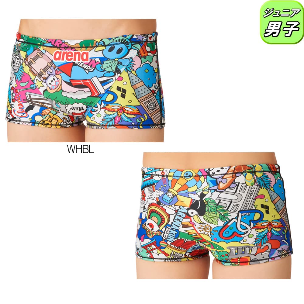 アリーナ ARENA 競泳水着 練習用水着 ジュニア男子 トレーニングスパッツ ショート...