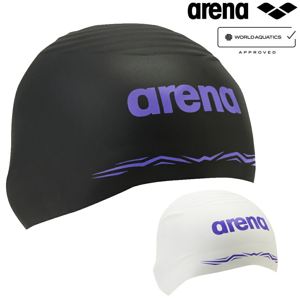 アリーナ ARENA 水泳 アクアフォースウェーブキャップ レーシングシリコーンキャップ AQUAFORCE WAVE CAP WA承認モデル FINA承認 競泳 大会 シリコン スイムキャップ 水泳小物 2026年秋冬モデル 限定カラー AS6SSC01UB