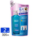 花王 サクセス リンスのいらない薬用シャンプー スムースウォッシュ 詰め替え 320ml ×2袋