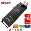外付けSSD スティック型 ブラック 500GB/1TB/2TB(2)