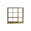 nora. 〇ノラ オープンシェルフ ナチュラル 縦3×横3マス ローゼル2 300幅60cm 2 300602