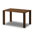 NO WHERE LIKE HOME 〇ノーウェア ライク ホーム ダイニングテーブル ウォールナット 幅120cm 木製4本脚 ノードII 330083