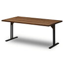 NO WHERE LIKE HOME 〇ノーウェア ライク ホーム ダイニングテーブル ウォールナット 幅150cm スチール製T字脚 ノードII 330099