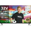 TCL 32Vվޡȥƥӡϥǥ/BS/CS GoogleTV/եϥӥ/YouTube/ ͥåȥեå/ Wi-Fi¢/७㥹ȵǽ¢ 32S5402