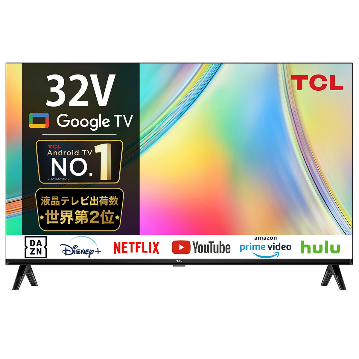 TCL 32V^tX}[ger nfW/BS/CS GoogleTV/tnCrW/YouTube/ lbgtbNX/ Wi-Fi/N[LXg@\ 32S5400