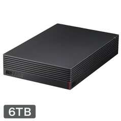 BUFFALO バッファロー 外付けHDD 6TB USB3.1/USB3.0用 HD-NRLD6.0U3-BA